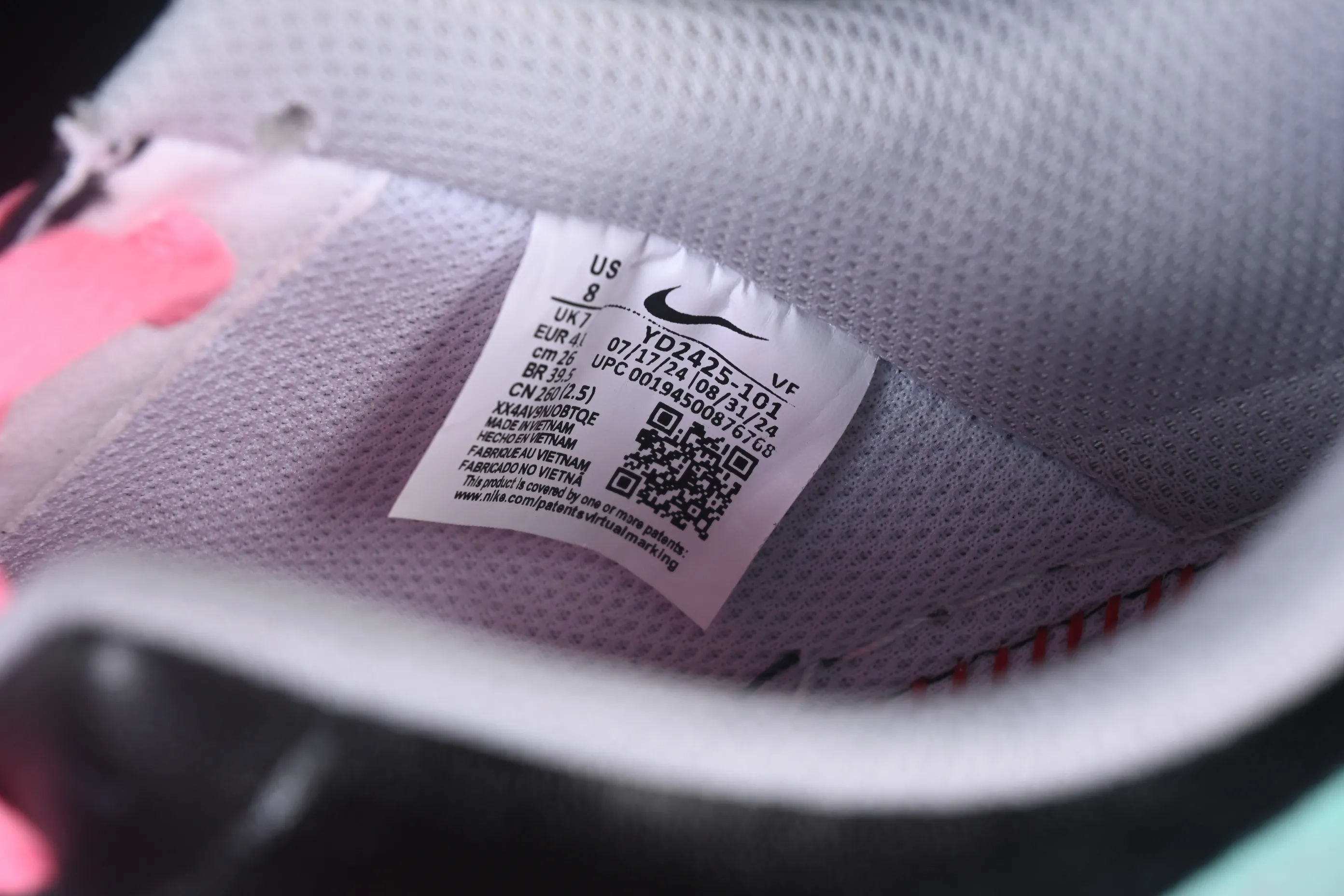 All categories Nk Air Force 1 Air Force series Nk Air Force 1 Low Air Force low top Nike Air Force 1'07 Low "Pink Electric Spider Shadow" Hand-painted graffiti Pink Electric Spider Shadow Air Force 1 low-top casual sneakers YD2425-011